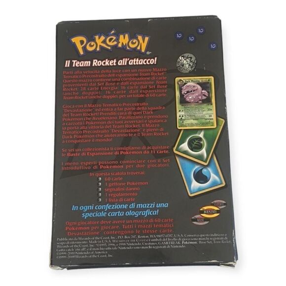 Italian Team Rocket Theme Deck (Devastazione) - Picture 2 of 5